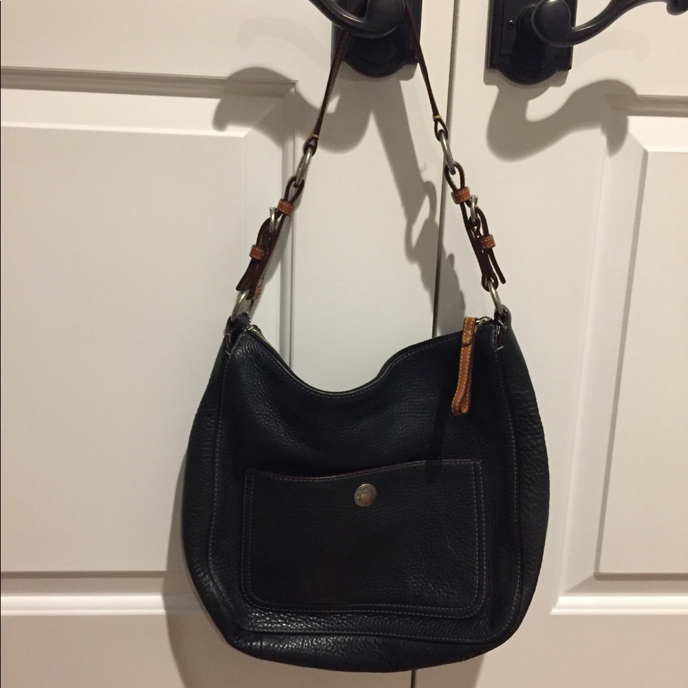 Vintage Leather Coach hobo bag